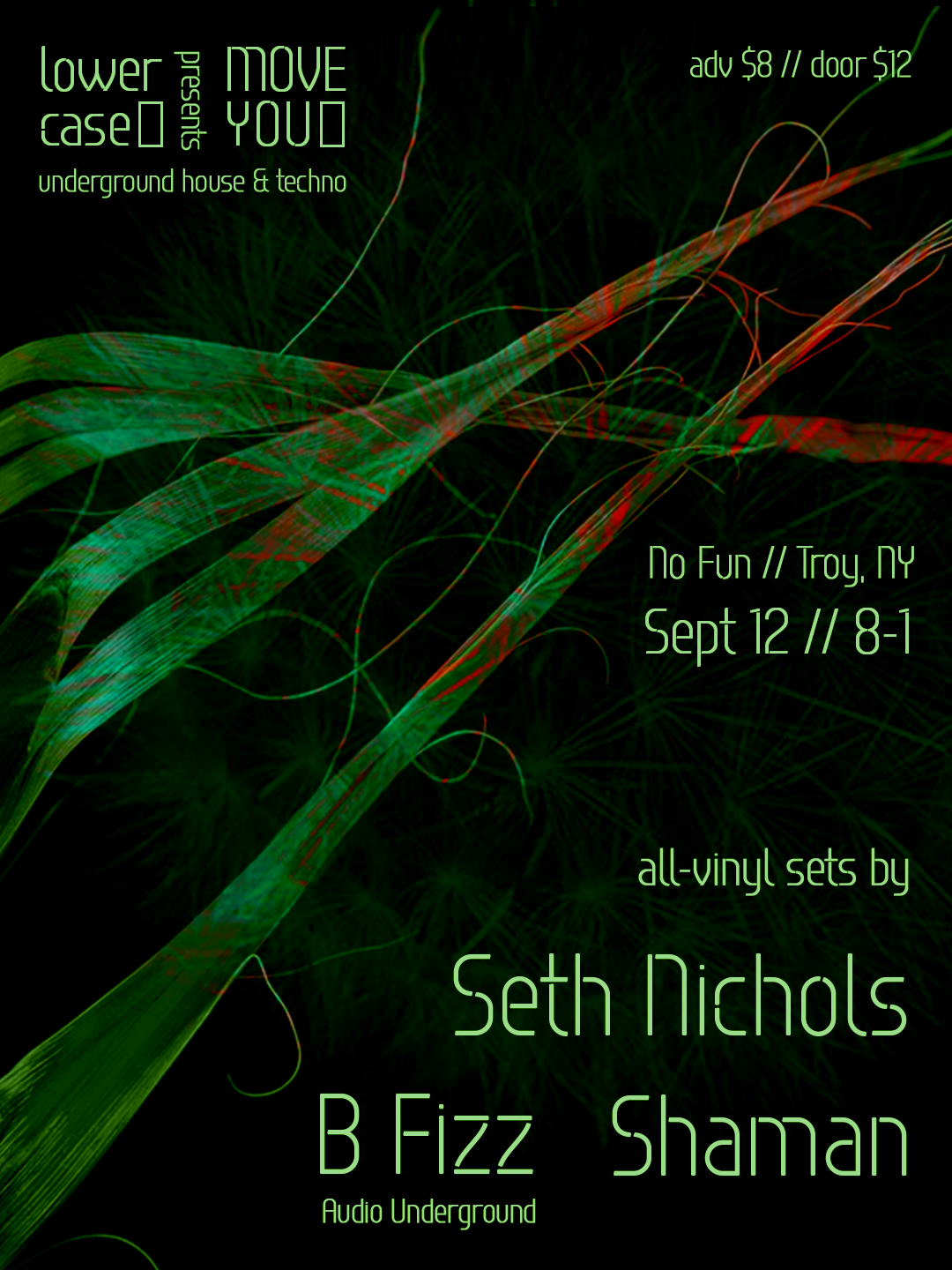 Flyer for Move You, 9/12/2025